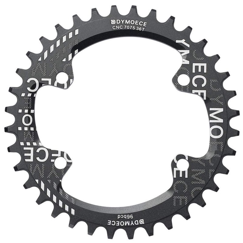 Dymoece Narrow Wide Chainring 96BCD Single Speed 32T 34T 36T 38T Round for Shimano M6000 M7000 M8000 M9000 - Image 1